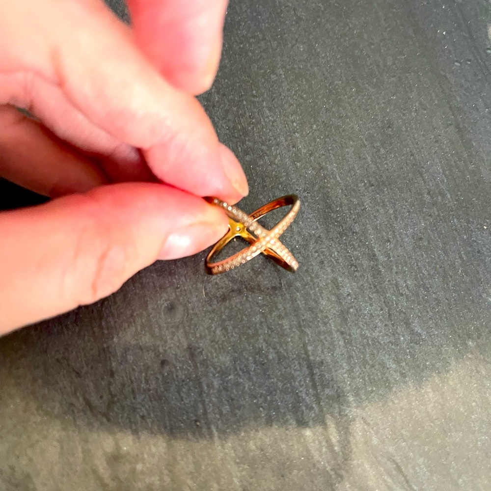 Michael kors rose gold ring